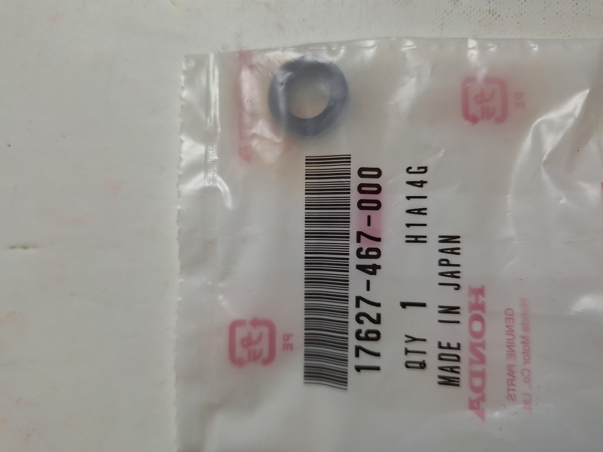 Bild von DAEMPFUNGSGUMMI,TANK  17627-467-000  CR 250 RZ / RA